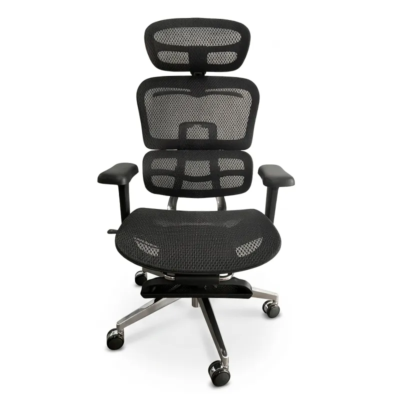 [Ergopro P400B] TOTAL Black Executive Chair